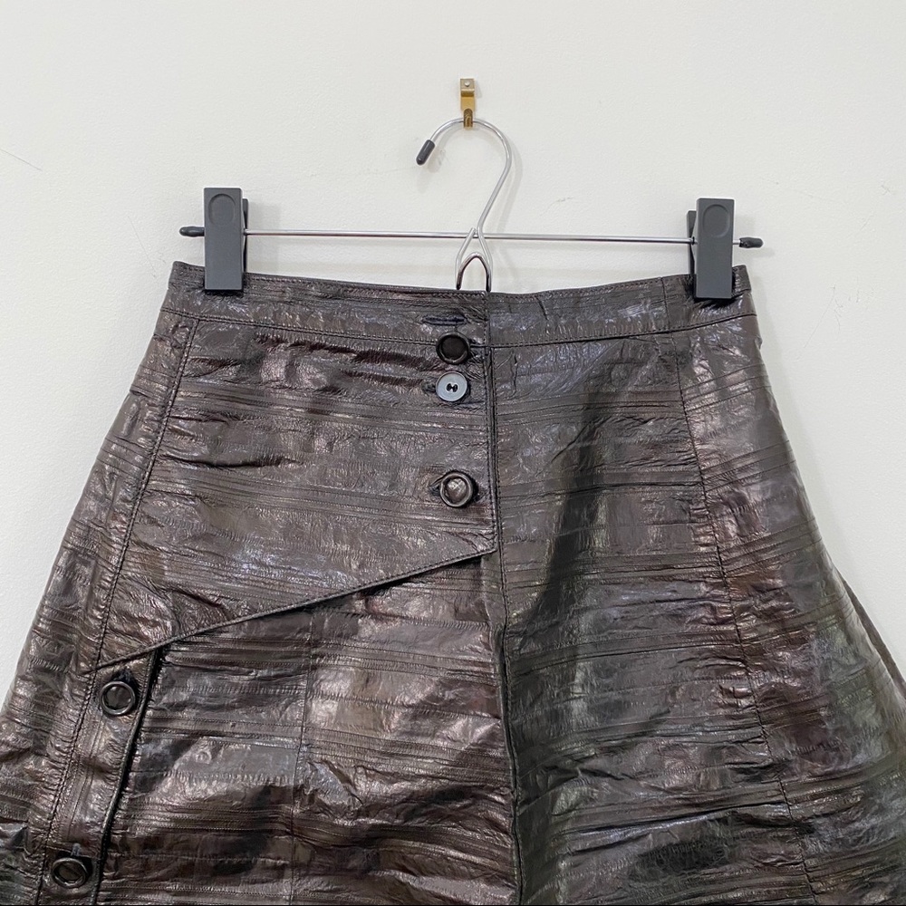 🚩SOLD!🚩 Proenza Schouler Eel Skin Skirt - Picture 3 of 6